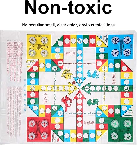 Miniatura 9 de 01 Ajedrez, tablero de ajedrez de papel Aeroplane Chess Juego de mesa portátil para la interacción entre padres e hijos