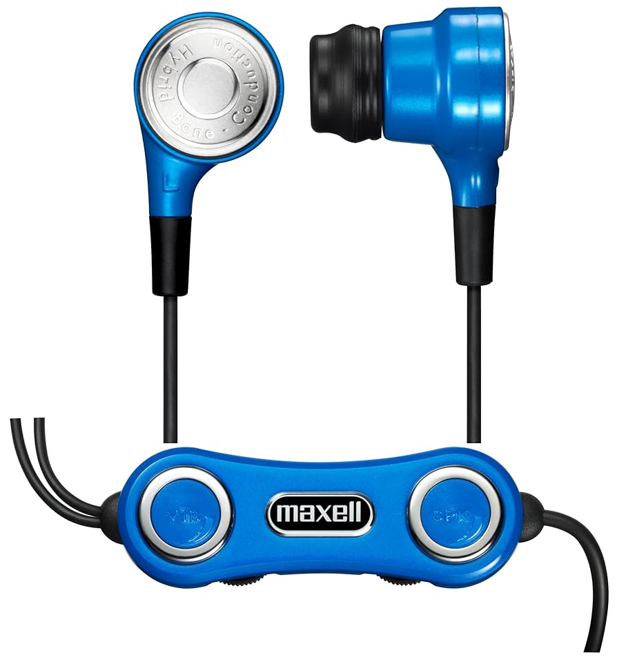 Amazon.co.jp: maxell カナル型骨伝導イヤホン「VIBRABONE