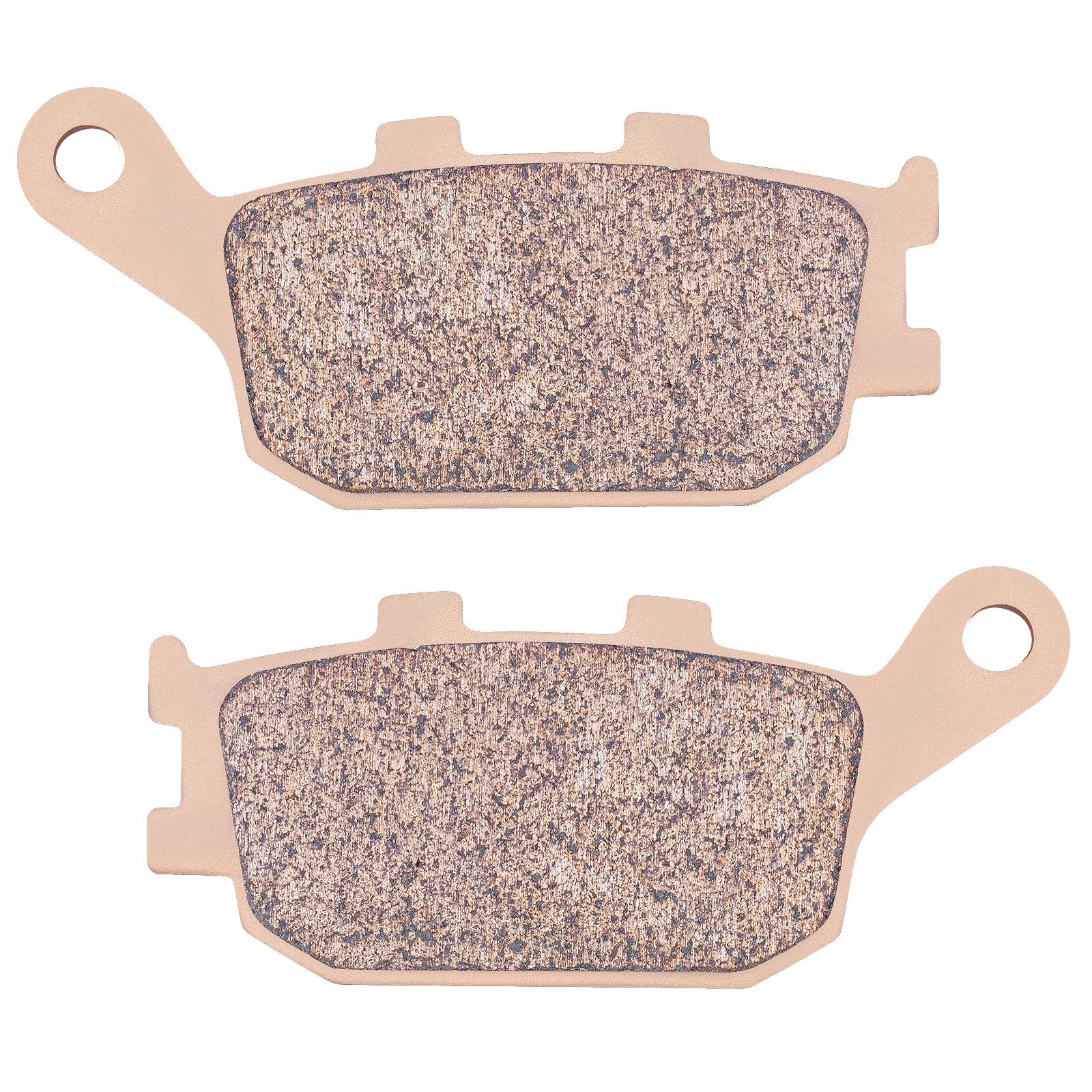 AHL-Kit Motocicleta Pastillas de freno para Kawasaki Z1000 ABS (ZR1000 C7F/C8F/C9F) 2007-2009 (Cobre sinterizado)