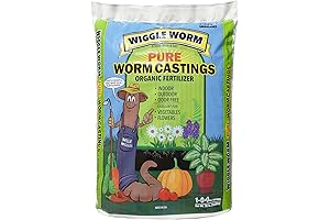 100% Pure Organic Premium Earth Worm Castings Fertilizer