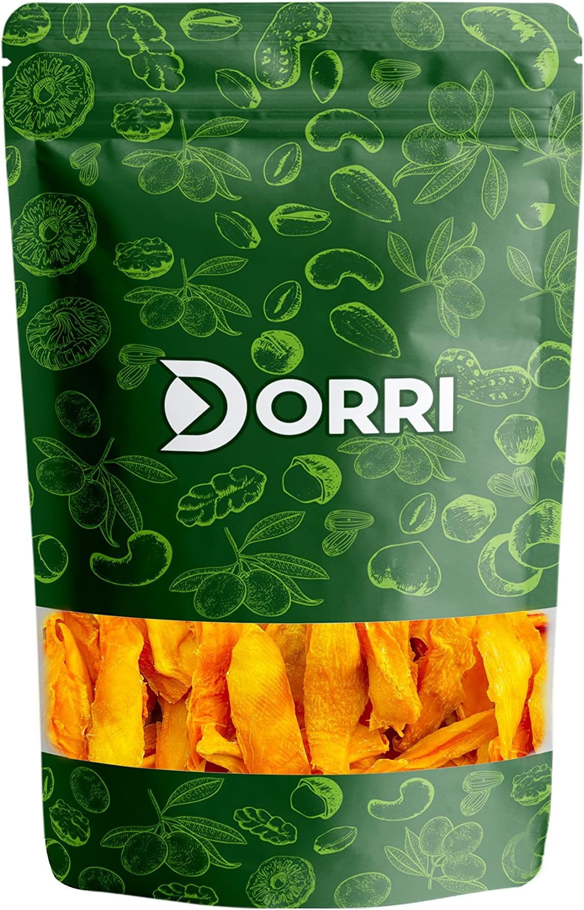Dorri - Dried Mango Strips 2kg | Premium Quality Dried Fruit, Healthy Snack (Available from 100g to 5kg)