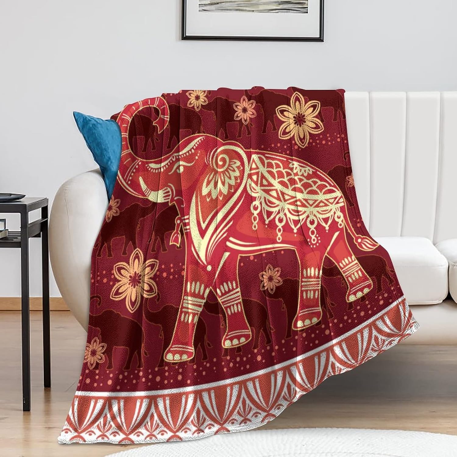 Elephant Blanket Elephant Throw Blanket for Women Elephant