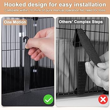 Tresbro Guinea Pig Cage with Waterproof PVC Bottom Liner