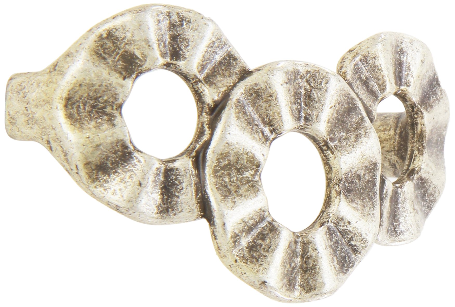 WMN608.064.00E8 Decor Handle, Shiny Old Silver