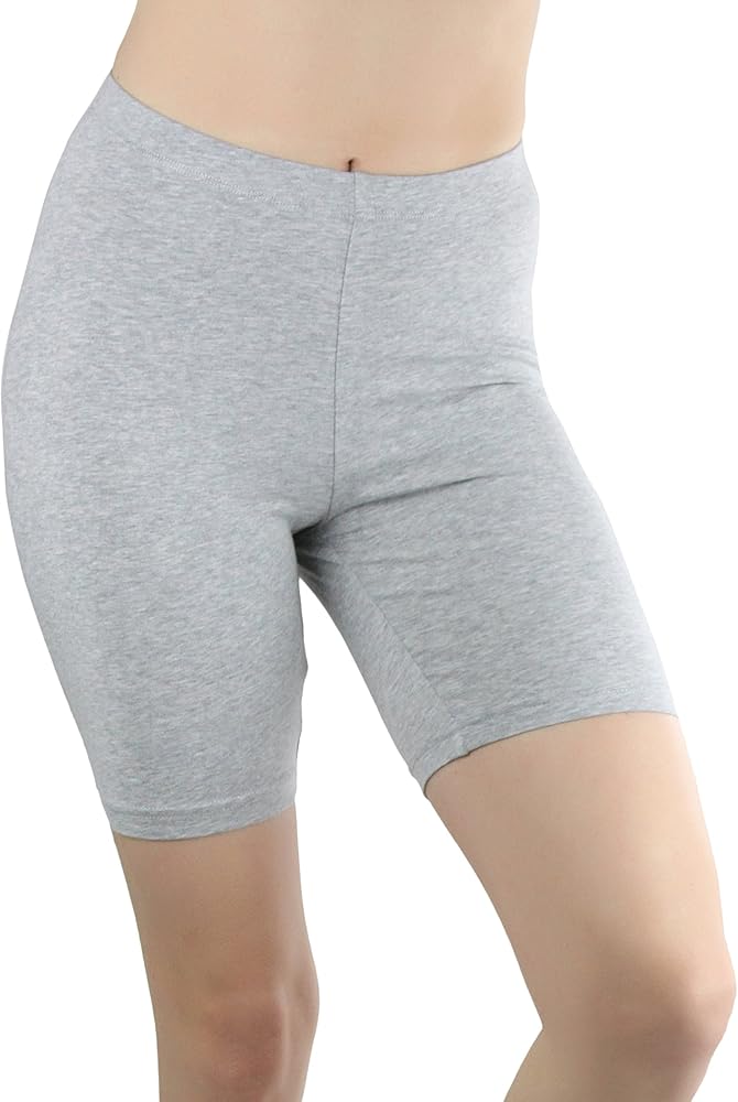 Womens grey spandex shorts Clearance
