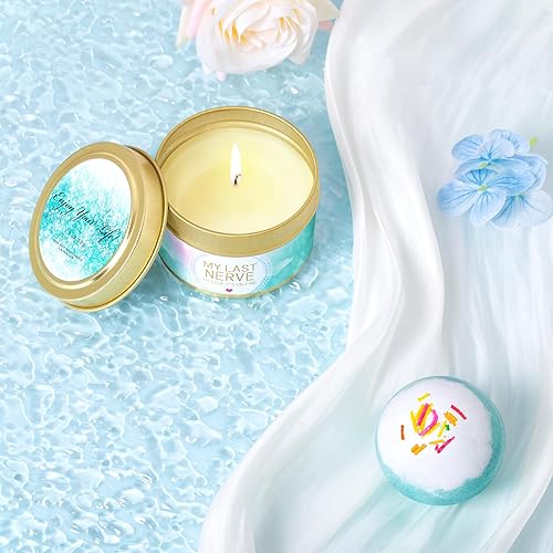 Miniatura 4 de Regalos de cumpleaños para mujeres, regalos para mujeres, mamá, esposa, novia, hermana, amigas, ella, cesta de regalos relajantes de spa, regalos de