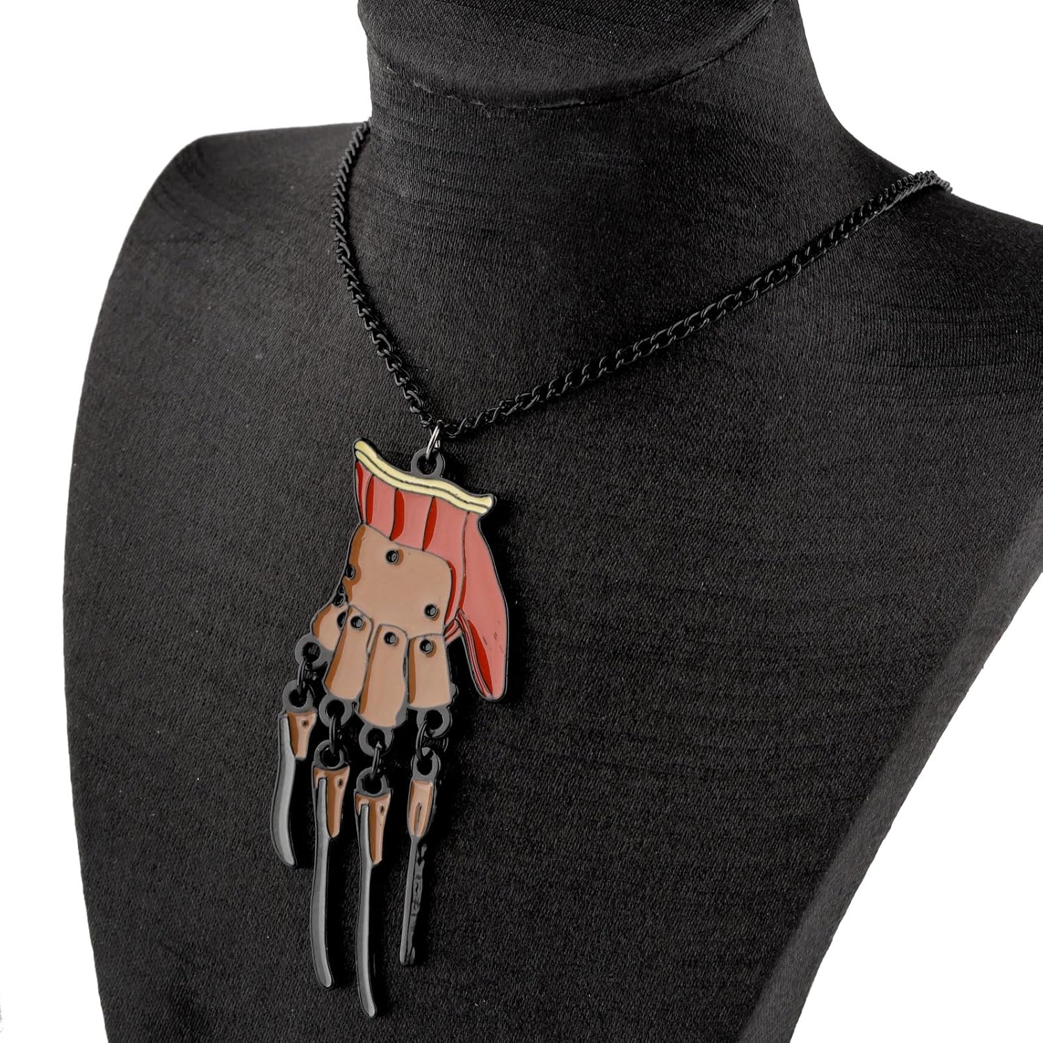 KEYCHIN Freddy Earrings Freddy Horror Movie Inspired Gift Freedy Horror Face Jewelry Freedy Killer Merchandise - Image 4