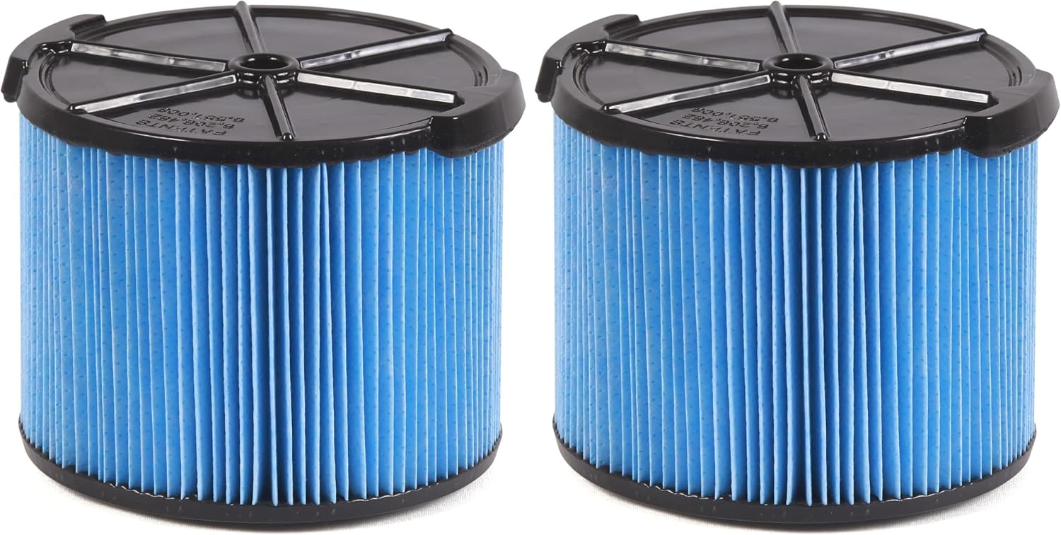 RIDGID 26643 3-Layer Fine Filter for Wet/Dry Vacuums (Pack of 2)