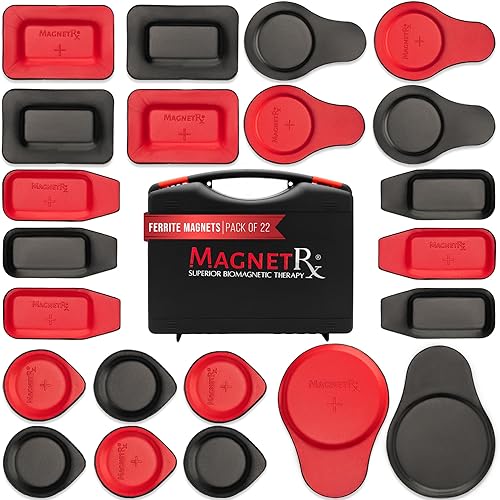 MagnetRX Kit de imanes de terapia biomagnética Imanes para Biomagnetismo Médico Dr Goiz Bio Imán Par para Terapia de Imanes Biomagnetismo Surtido