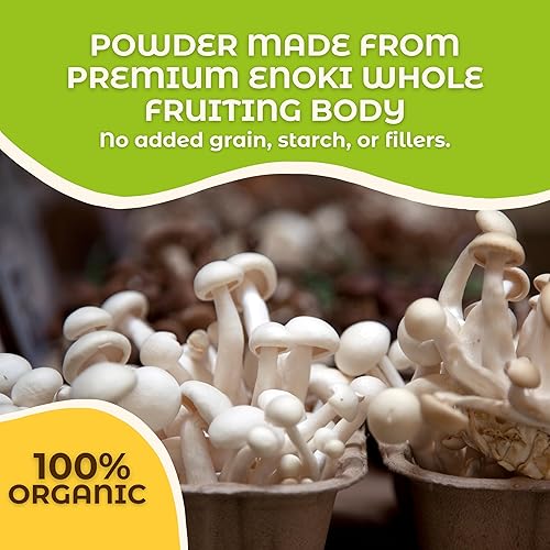 Miniatura 3 de Hongo Mushroom Power - Hongo Enoki Premium