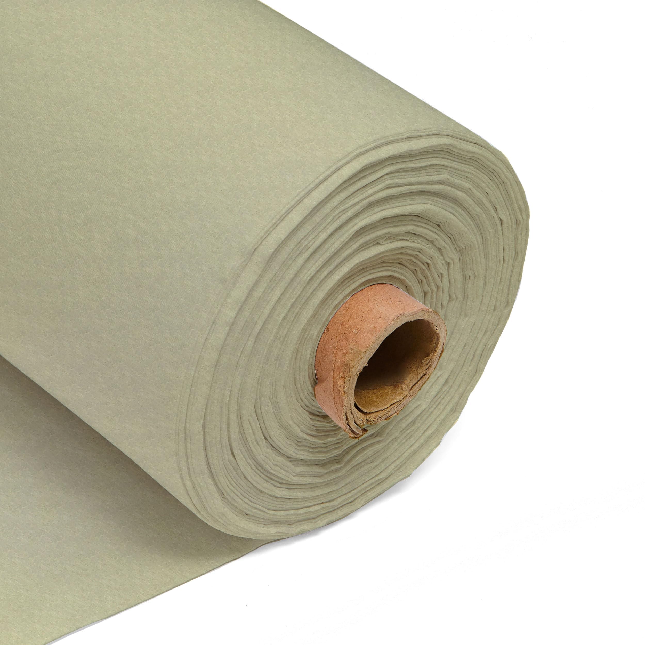 Acrylic Felt Fabric 60 Inch 150cm Wide - Sewing Craft Material - Black, White, Yellow, Green, Brown, Orange, Grey, Blue, Red, Pink, Purple - Felt Sheets for Crafting & Decorations(Pastel Putty, 0.5m)