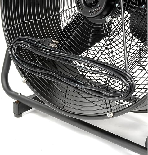 Miniatura 6 de Global Industrial Ventilador de soplador de inclinación portátil de 24", accionamiento directo