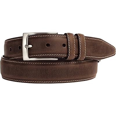 Ремень Johnston & Murphy New Distressed Topstitched