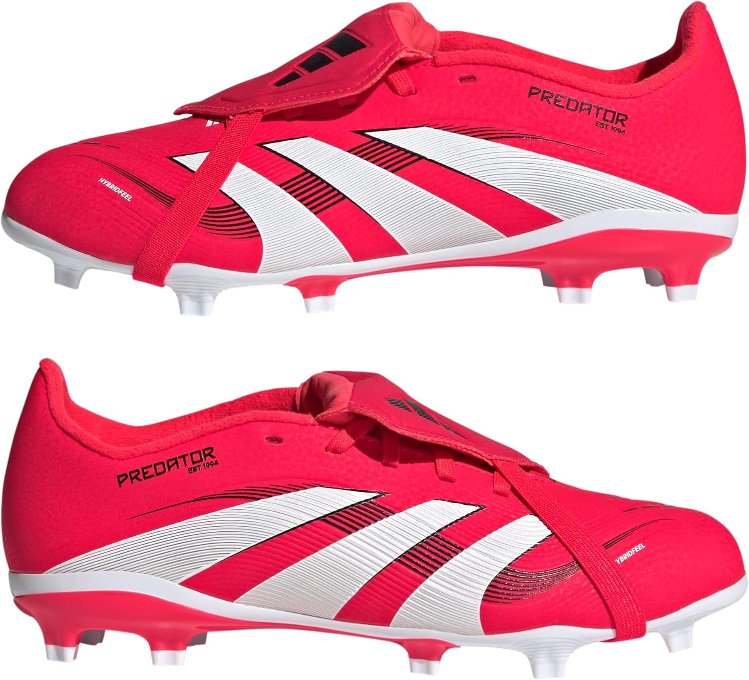adidas Kids' League Predator Fold-Over Tongue Firm Ground
