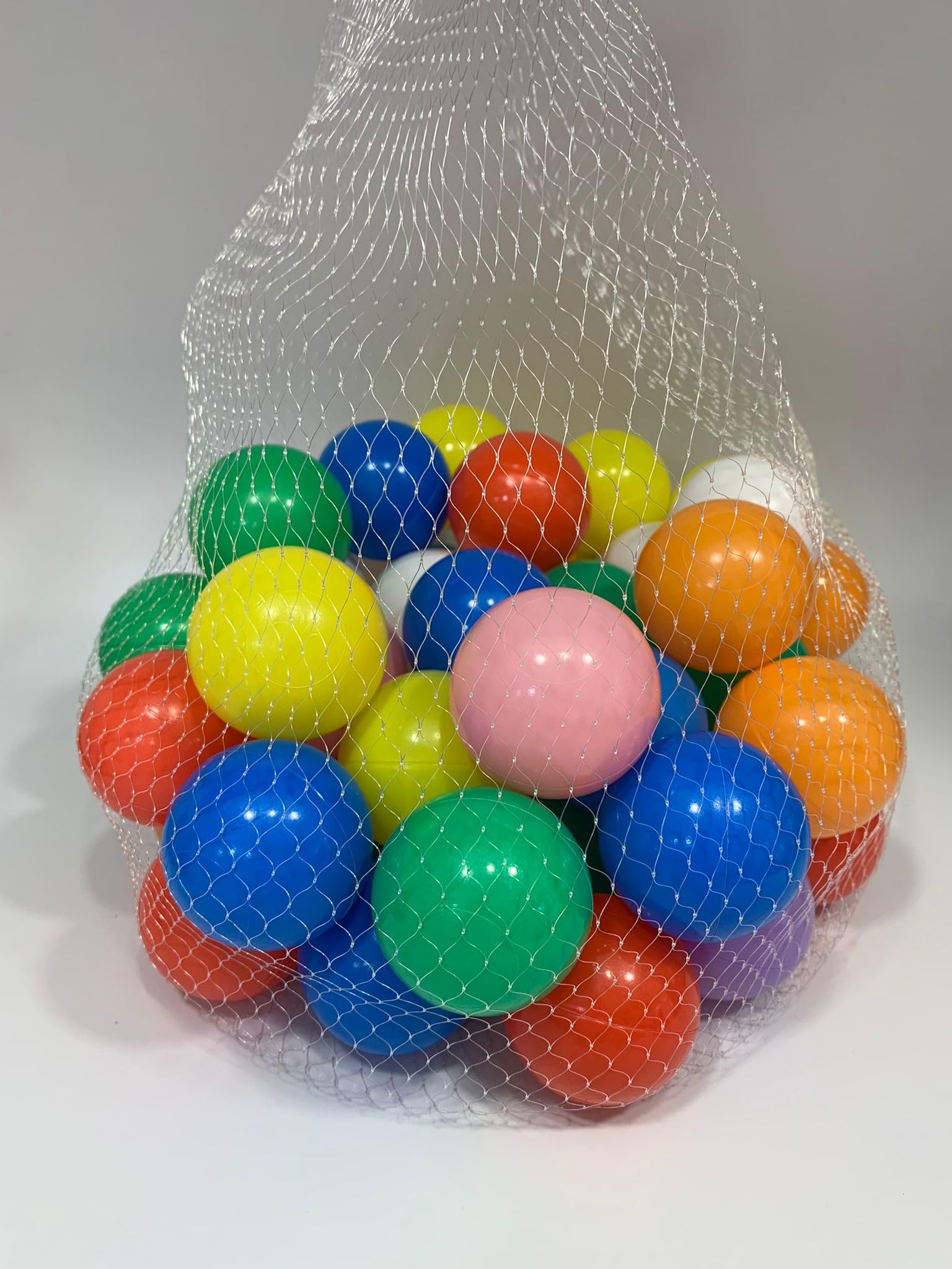 Genérico Bolas Piscina Infantil, Bolas Bebe, Bolas Parque Infantil, Pelotas para Niños 5,5 centímetros, 100 Unidades, Multicolor (100, Multicolor 2 5,5CM)