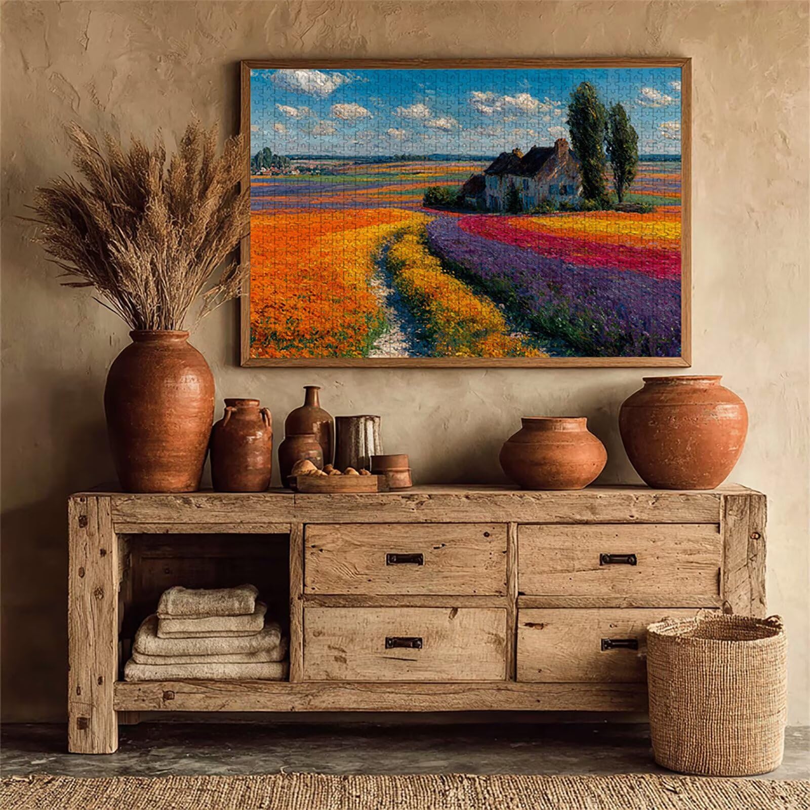 Puzzle 3000 elementów dla dorosłych graffiti, drewniane puzzle 122 x 81 cm, dla mężczyzn, kobiet, starszych seniorów, części ściśle do siebie pasują, dekompresja, dekoracja ścienna, prezenty dla