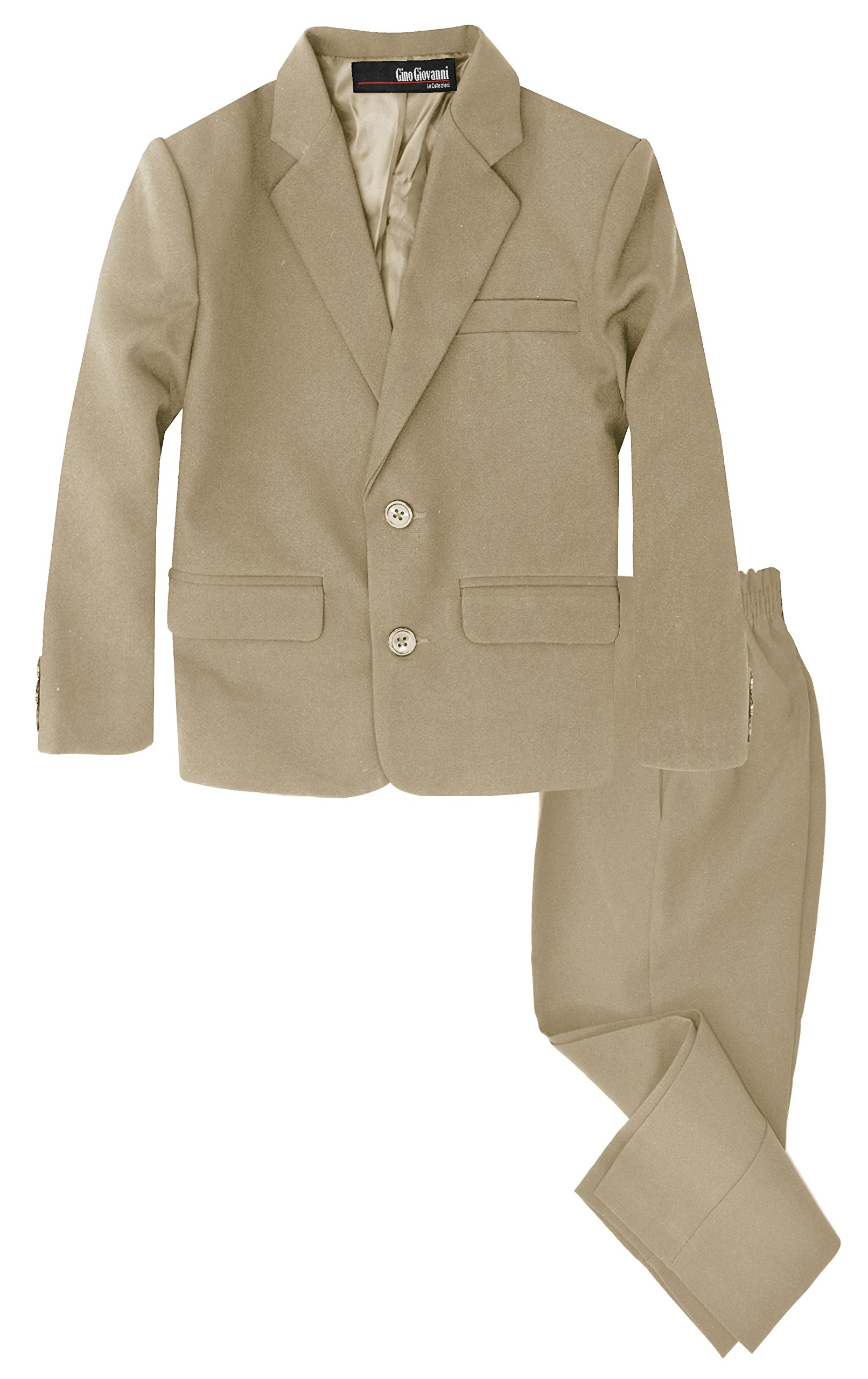 Gino Giovanni Boys 2 Piece Suit Set Toddler to Teen