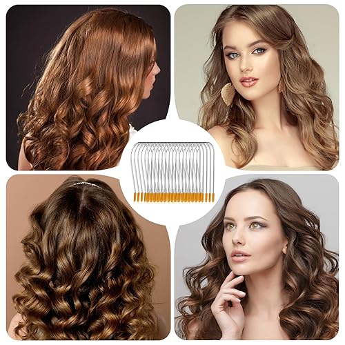 Miniatura 4 de Paquete de pinzas de rodillo para el cabello, reemplazo de clips para rizadores calientes, pinzas de rodillo de viaje para el cabello, clips de