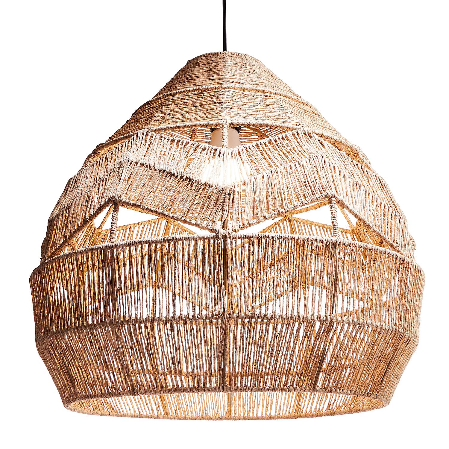 BUTLERS Lampenschirm Jute - SOUTH HAMPTONS - 1-flammig