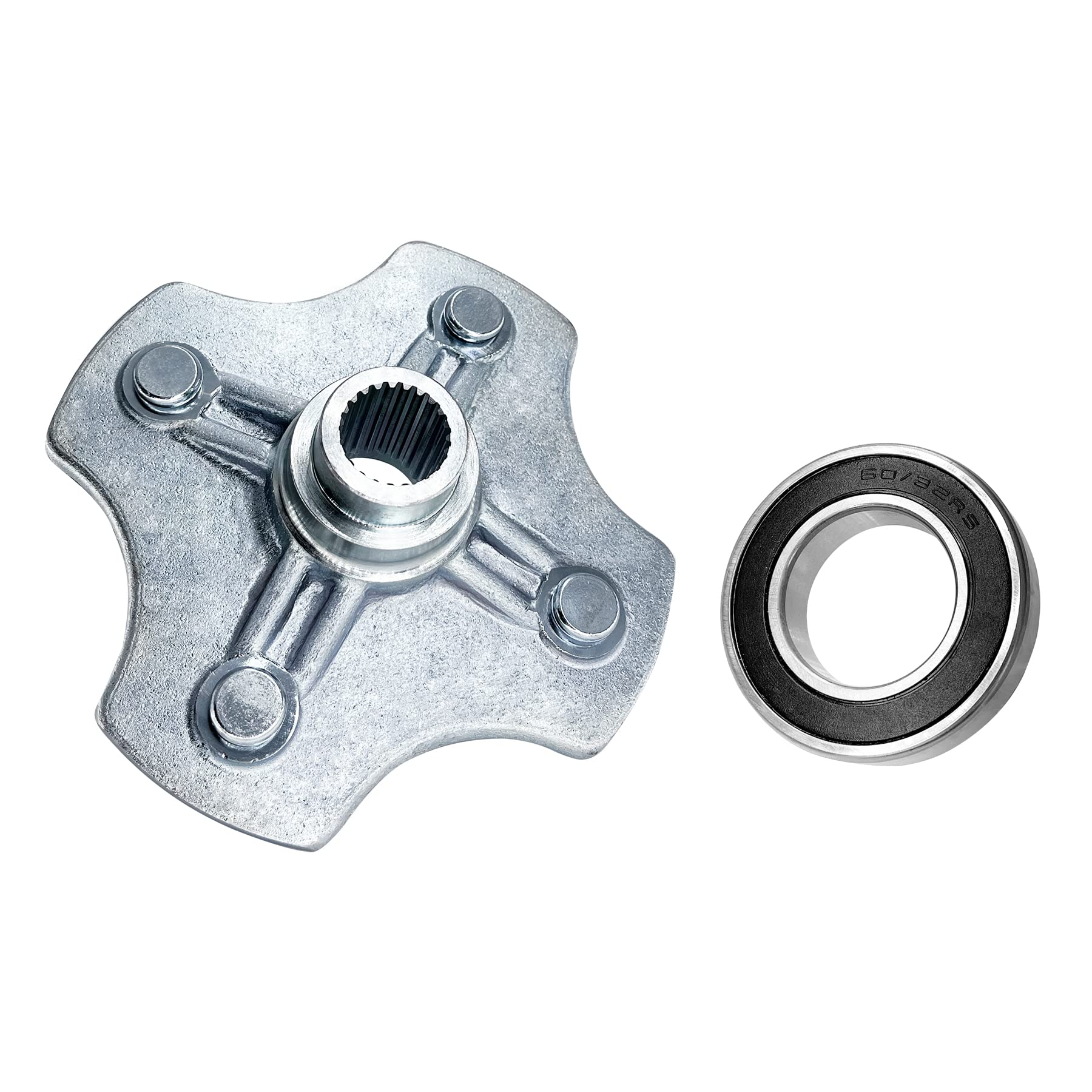 Rear Left Wheel Axle Hub with Bearing Compatible with 20052013 Honda