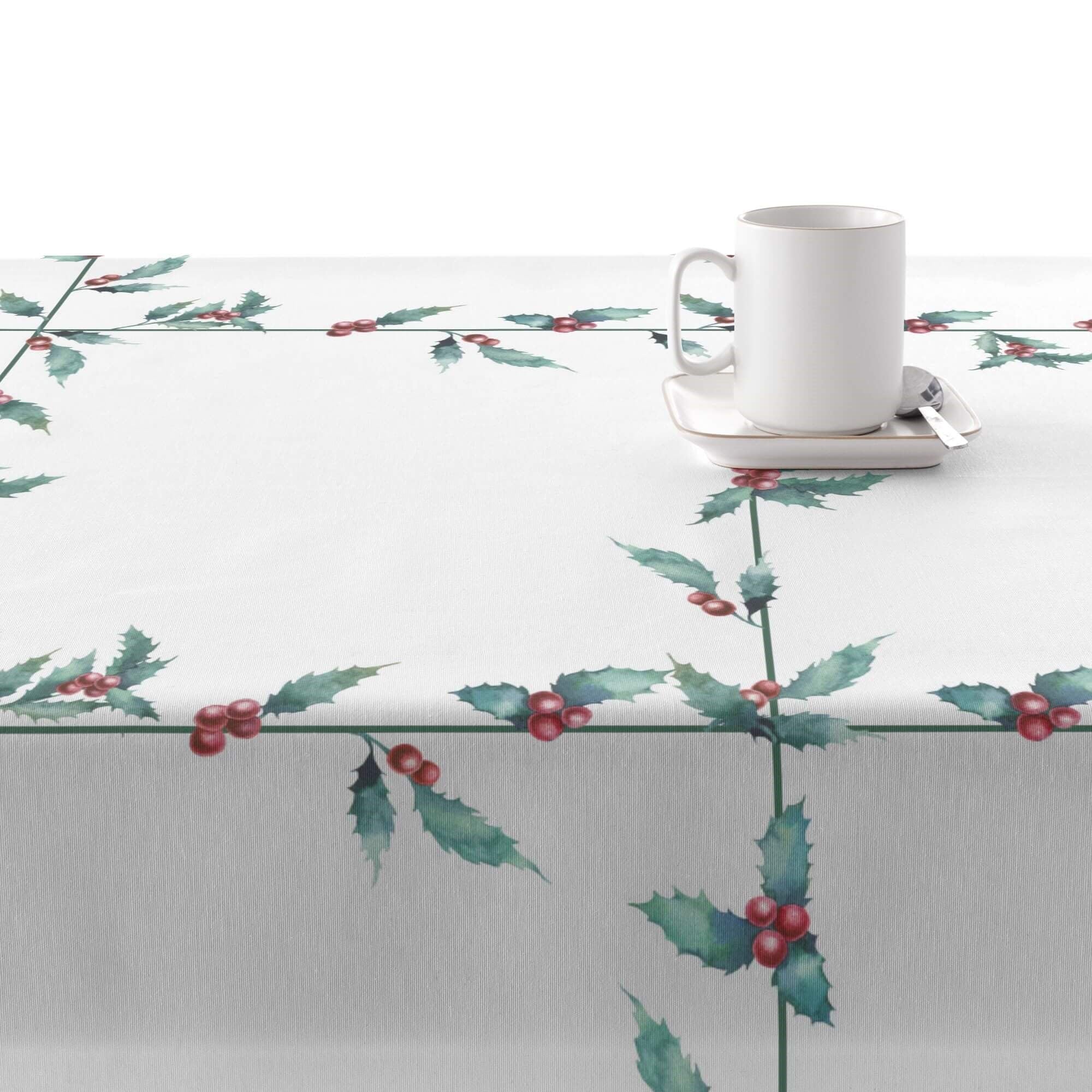 MANTEL RESINADO ANTIMANCHAS XL WHITE CHRISTMAS 1