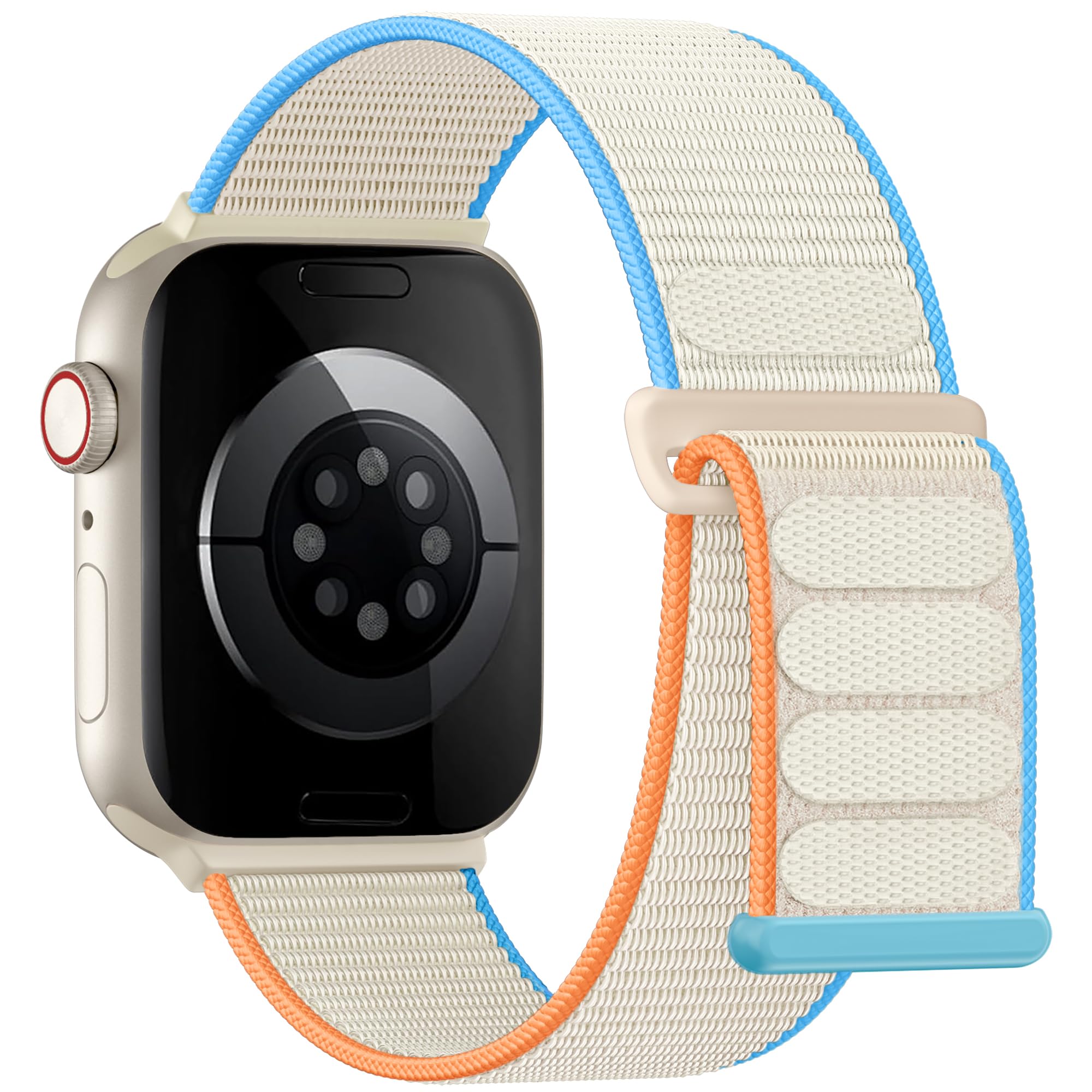 Lenrao Soft Nylon Sport Loop Compatible with Apple Watch Bands Women Men