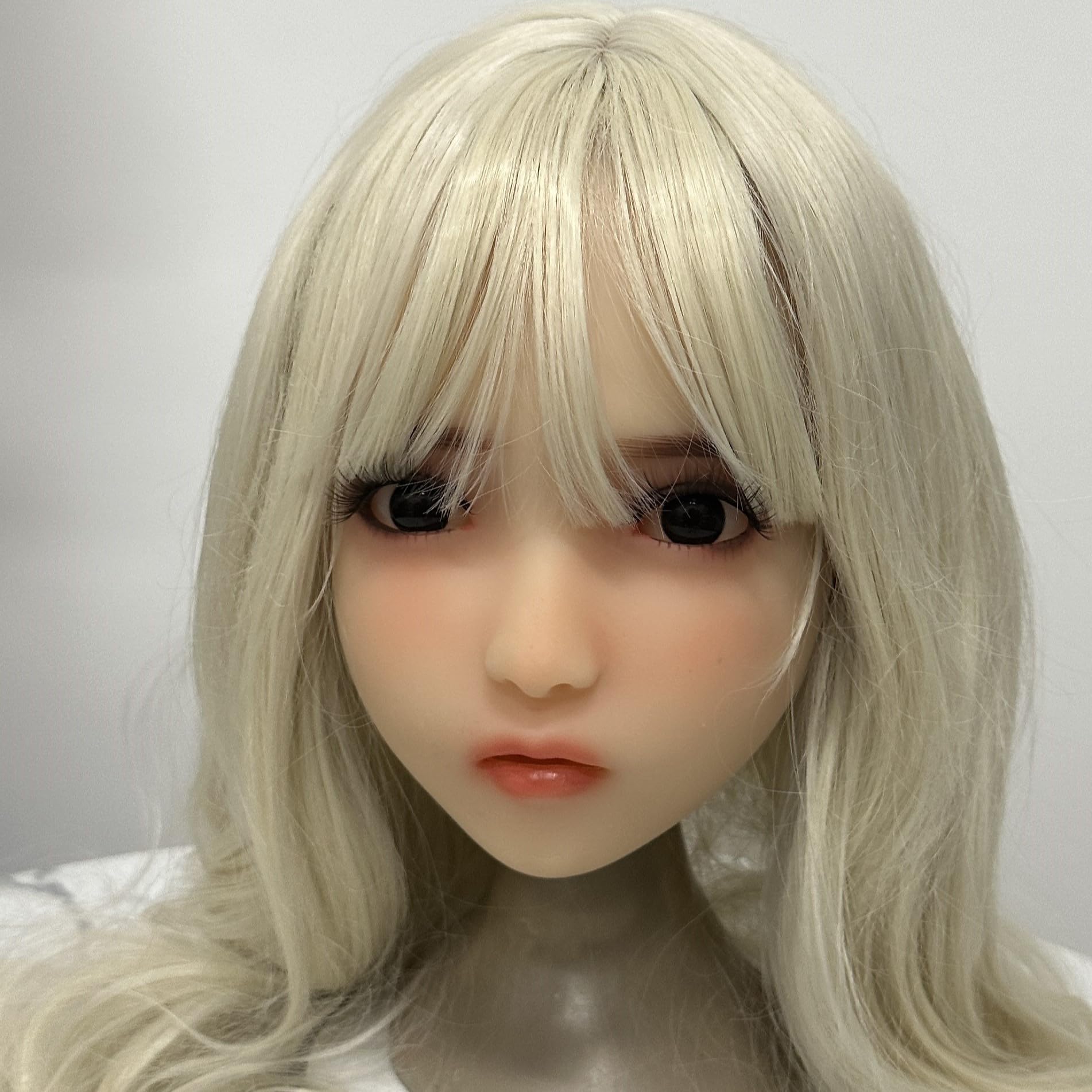 Amazon.co.jp: フィギュア ヘッド単体 等身大ドールHead 頭のみ 化粧
