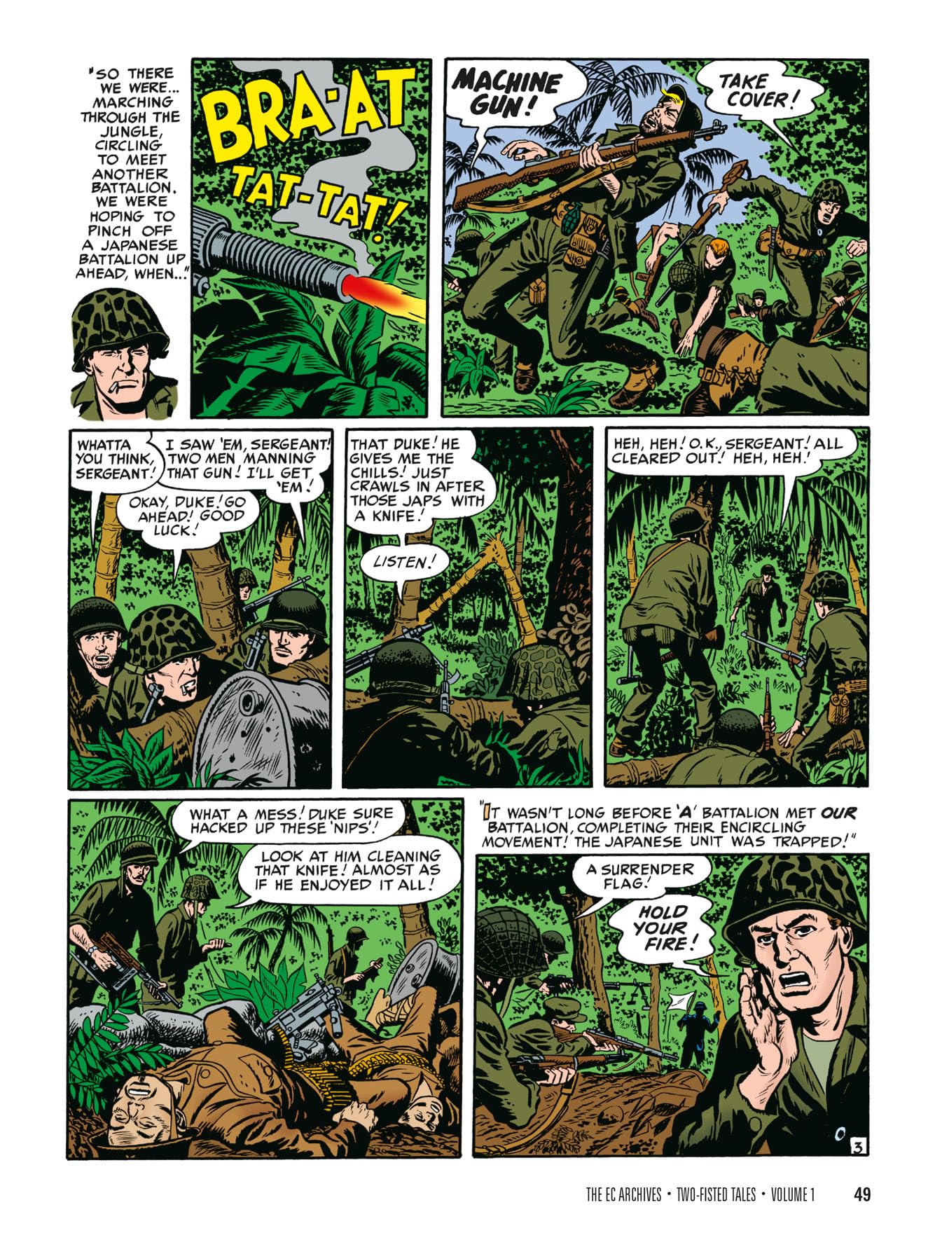The EC Archives: Two-Fisted Tales Volume 1