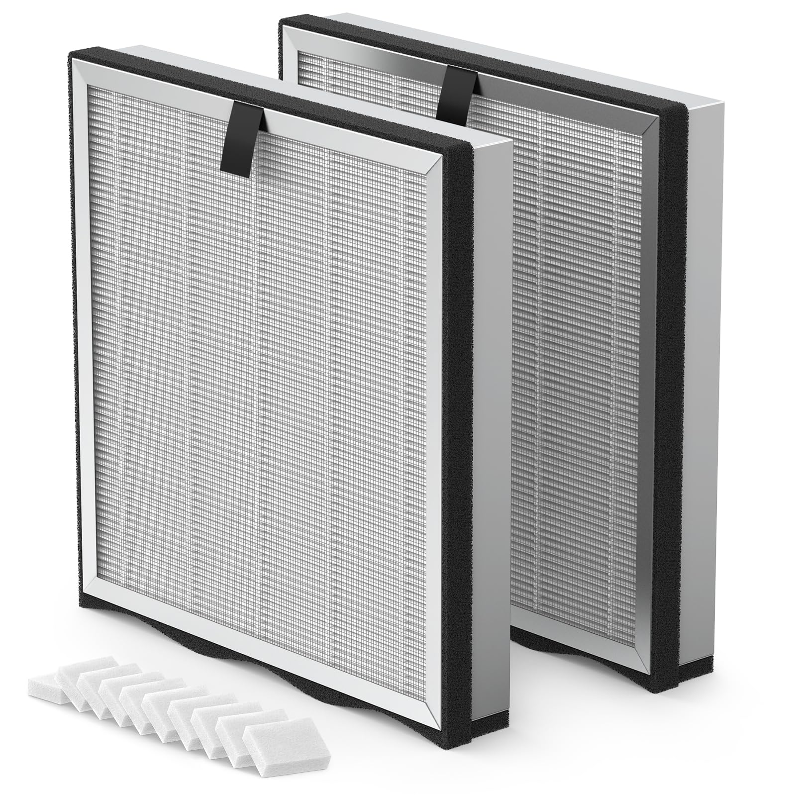 JF239 Replacement Filter Compatible with JF239/JF268 Air Purifier, 3-in-1 HEPA 13 Filtration System, 2 Pack(2 Filters &amp; 10 Aroma Pads)