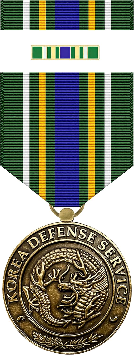 Uniform Accessories Unlimited Inc Korea Defense Service Medal Box Set with Presentation Box (As Issued by US Military)-Veteran Owned Business