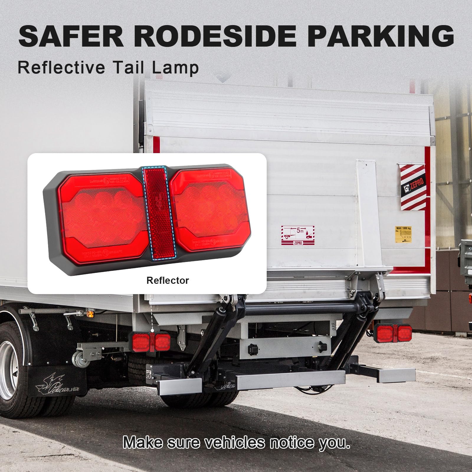 Tail Light Rv Protection Snapklik.com : Agrieyes Parenthesis RV Tail Lights, Double Trailer Light