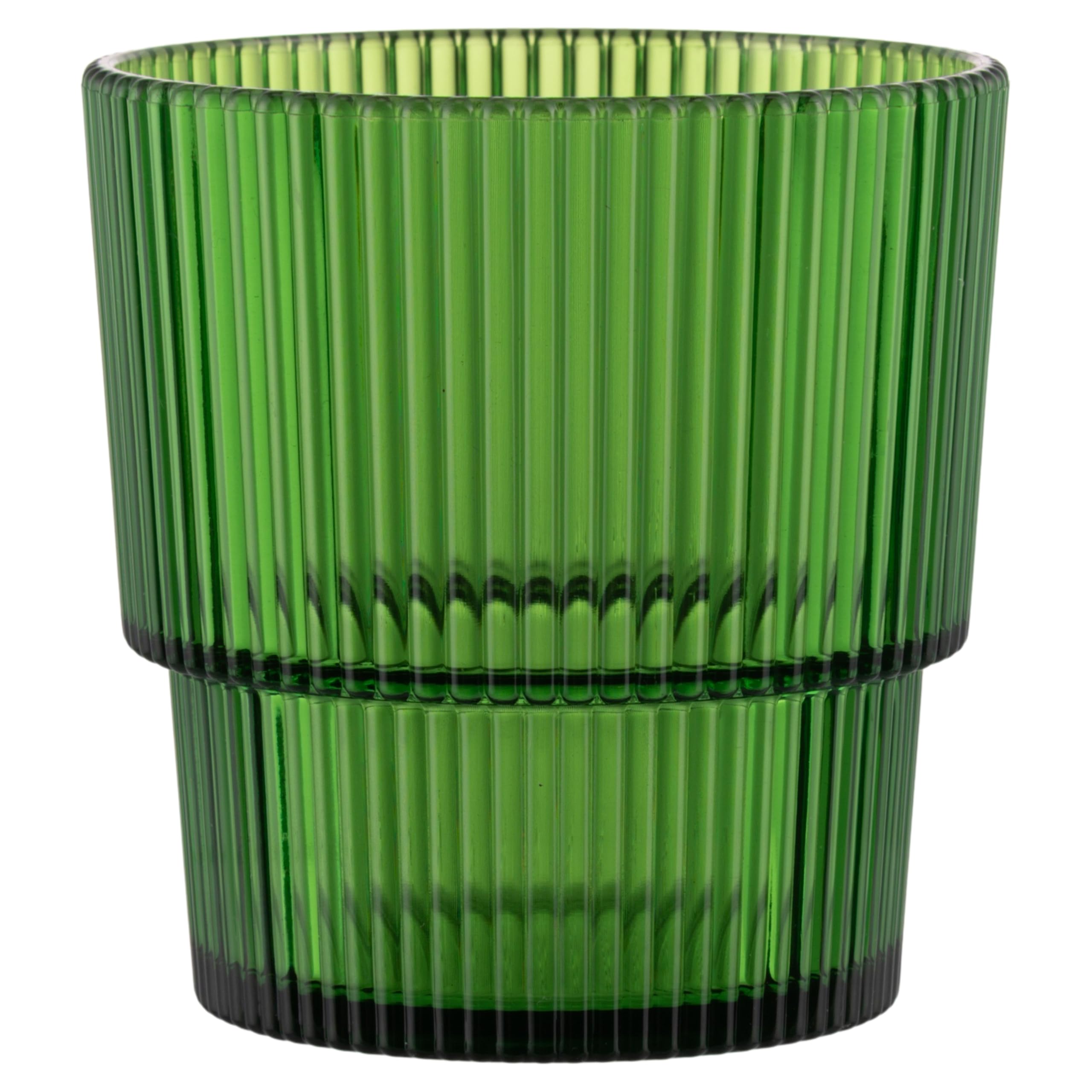 Lot de 12 verres à eau 300 ml vert en plastique PS Shades of Green, Unique