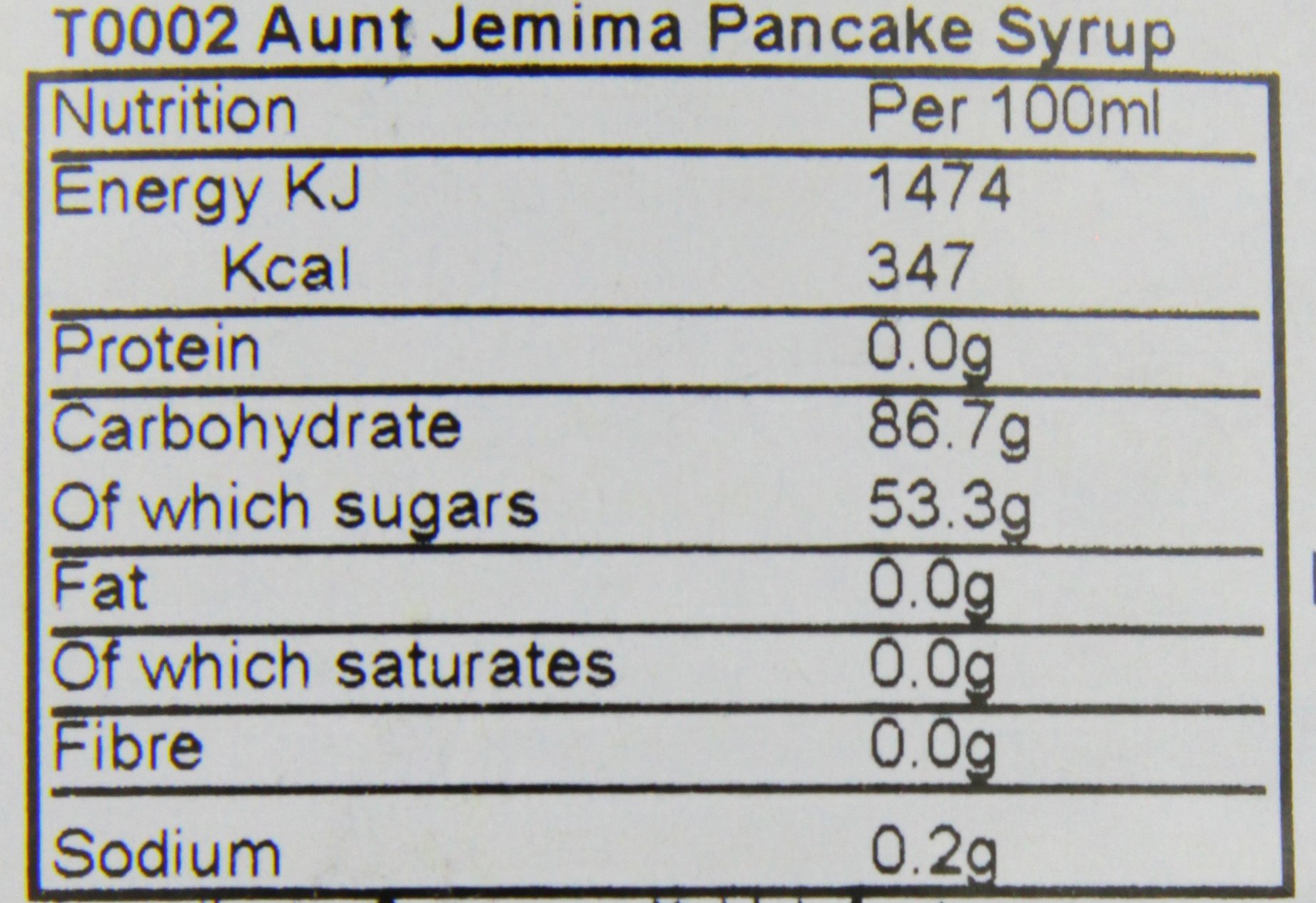 Aunt Jemima Oryginalny syrop 710ml