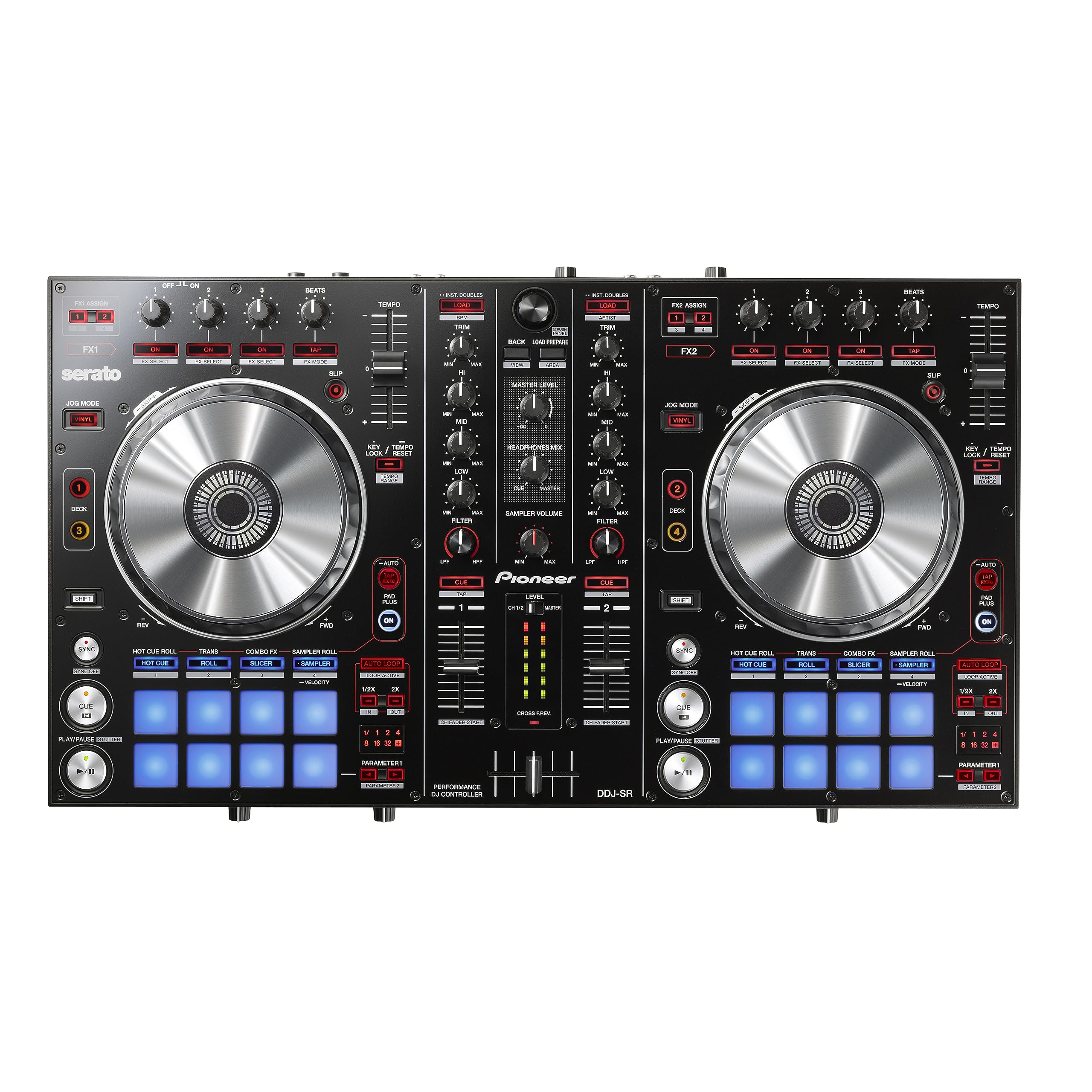 Pioneer Contrôleur DJ Noir (DDJSR)