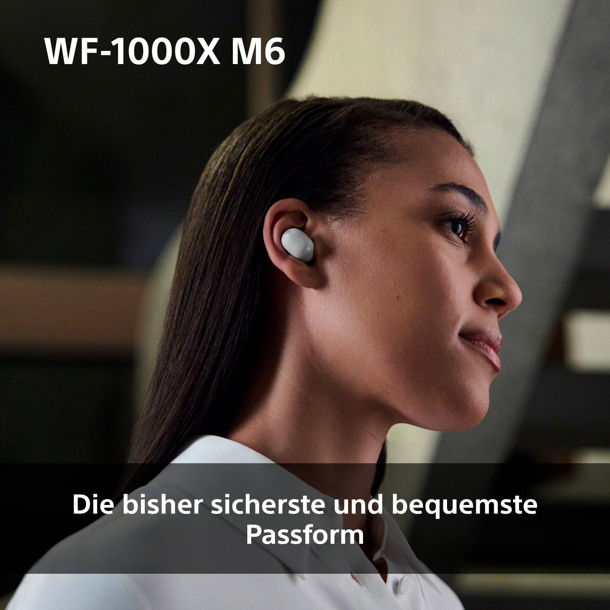 Sony WF-1000XM6 Flagship kabellose Noise Cancelling-Kopfhörer, Bluetooth, In-Ear-Kopfhörer, Sony Hi-Res-Sound, klare Anrufe, 10-Band-EQ, 24 Std.-Akkulaufzeit (NC An), IPX4 – Schwarz