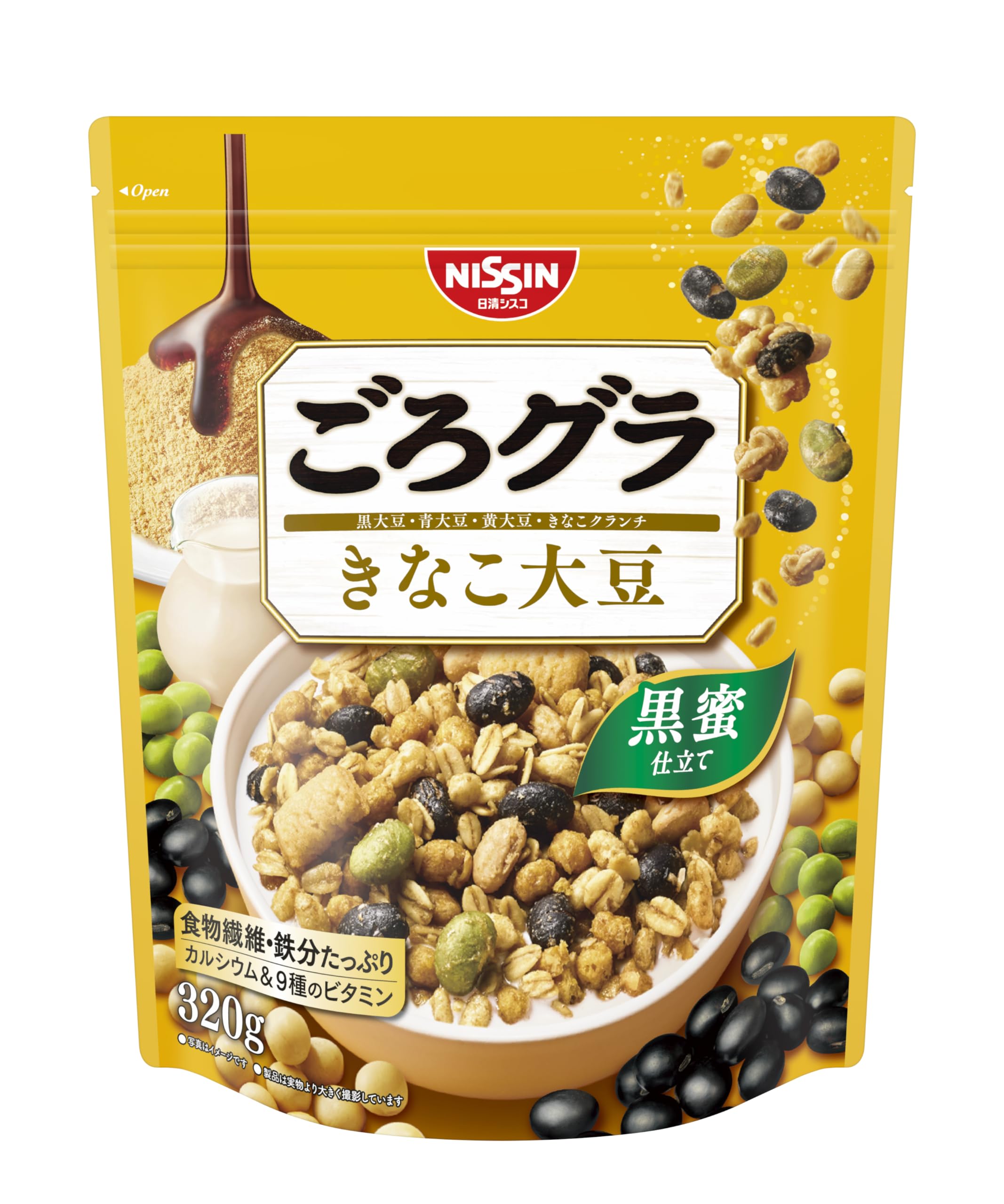 日清シスコ ごろグラ きなこ大豆 320g