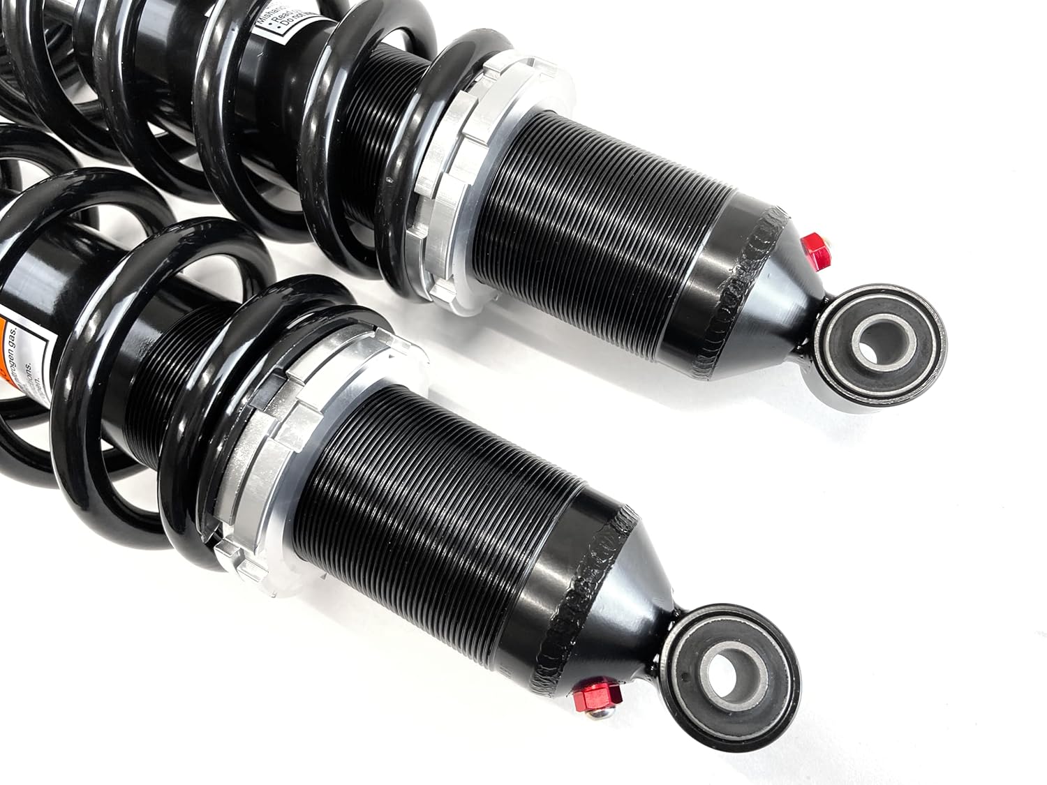 Monster Performance Rear Shocks for Polaris 7044139 Left & Right Ranger 400 500 570 800 Monotube Dual-Rate Responsive Handling Quality Tested Gas-charged Anti-foam Anti-shear Adjustable
