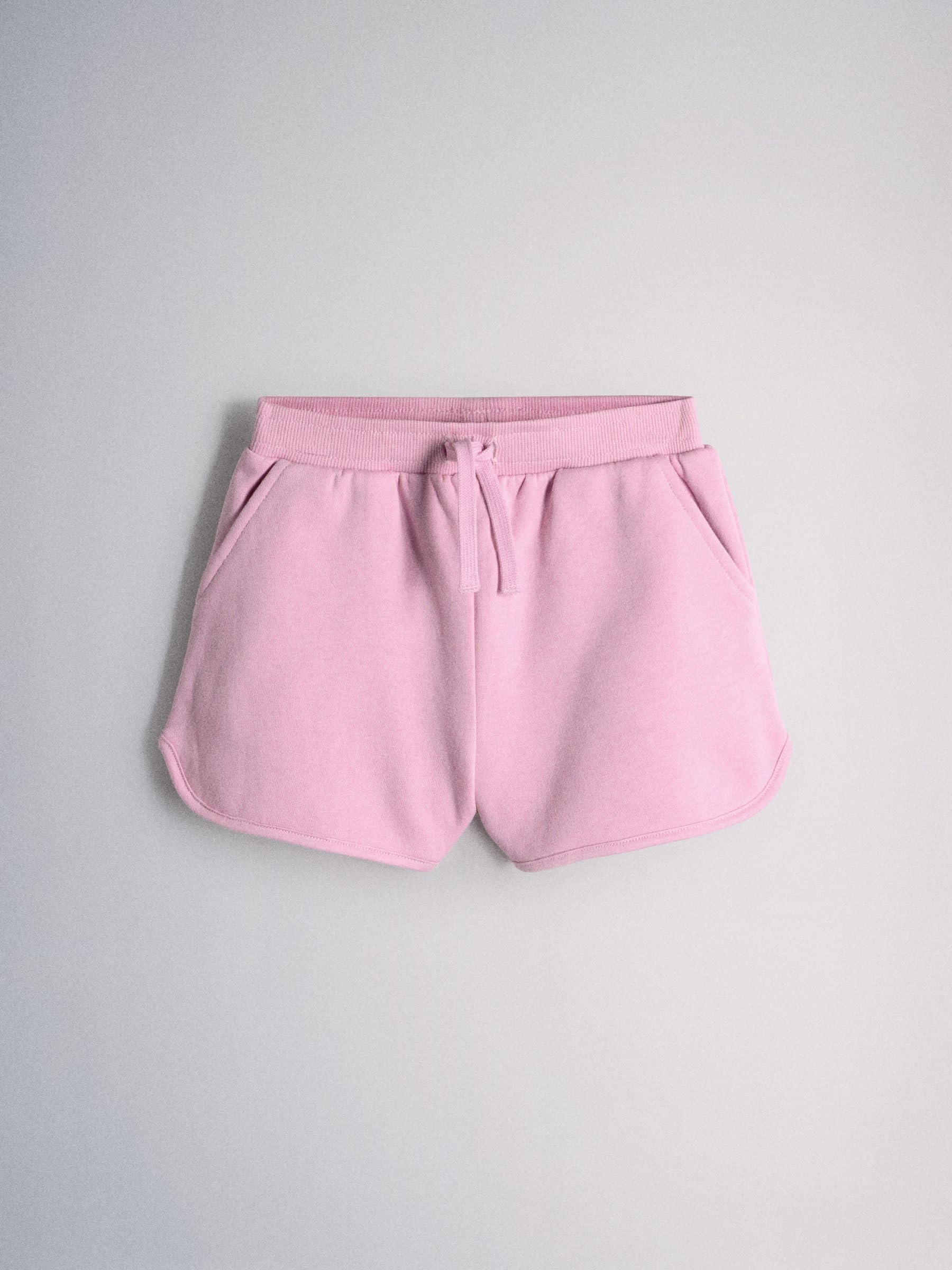 THE SET Niñas Pack de 5 Pantalones Cortos de chándal de Punto
