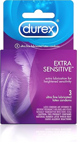 Durex Extra Sensitive lubricado 3pk