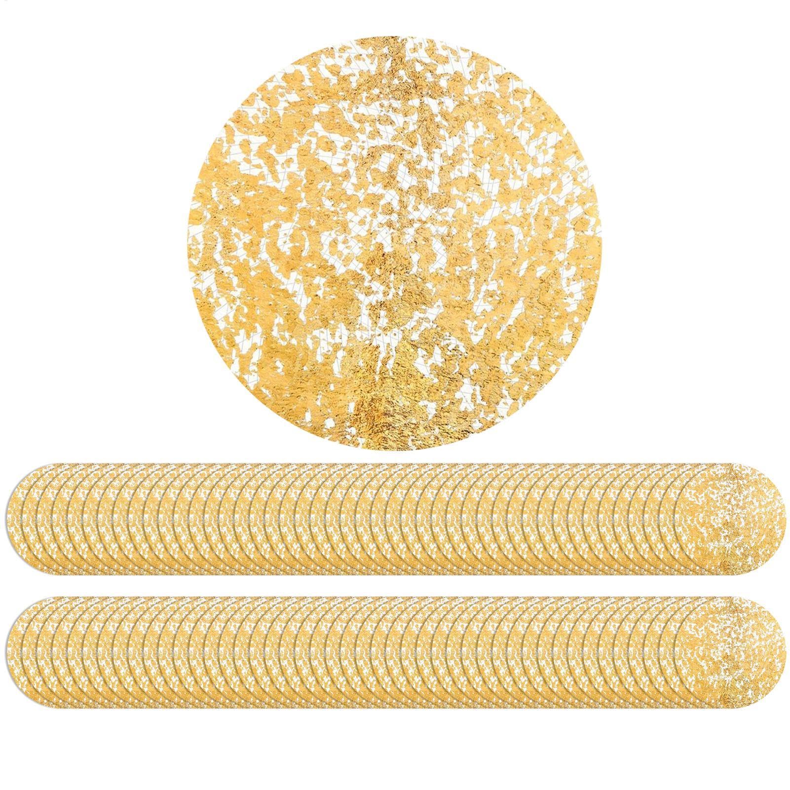 Sous-assiette dorée brillante de 33cm, décoration de table élégante pour réception