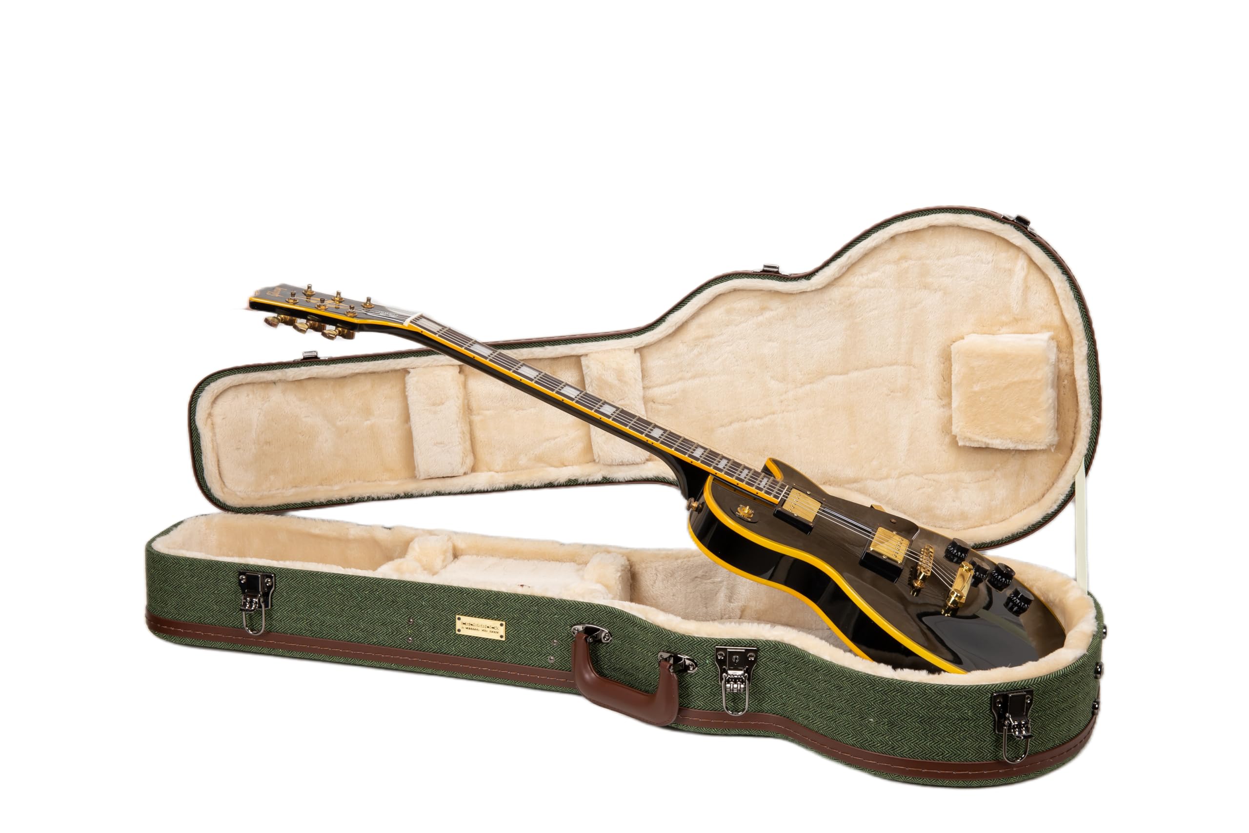 Amazon.com: Crossrock Les Paul Electric Guitar Case | Green