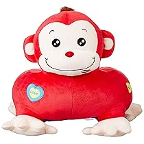 Amazon Brand – Jam & Honey Monkey Kid Seater, Red