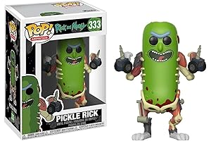 Funko POP! Animation: R&M-Pickle Rick - Collectible Pickle Rick Figure