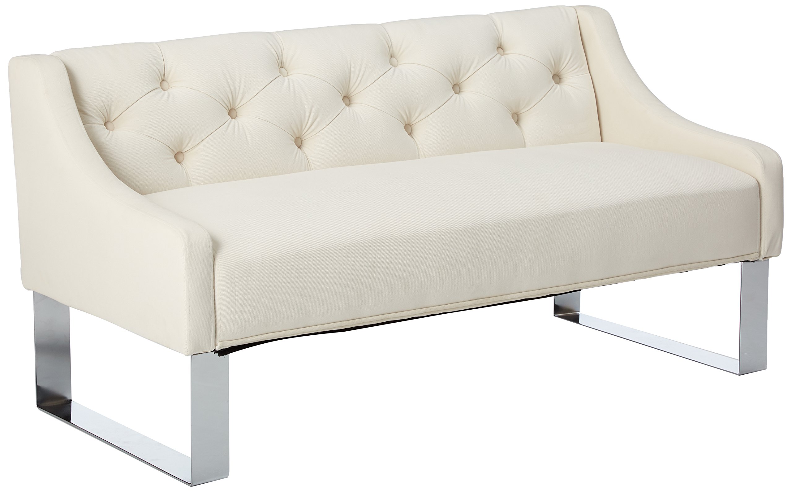 Republic Design House Tufted Sofa Bench, Ivory