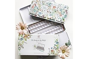 Botanicals - Kristy Rice Empty Watercolor Palette