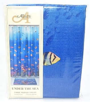 Allure Home Creations Under The Sea Shower Curtain