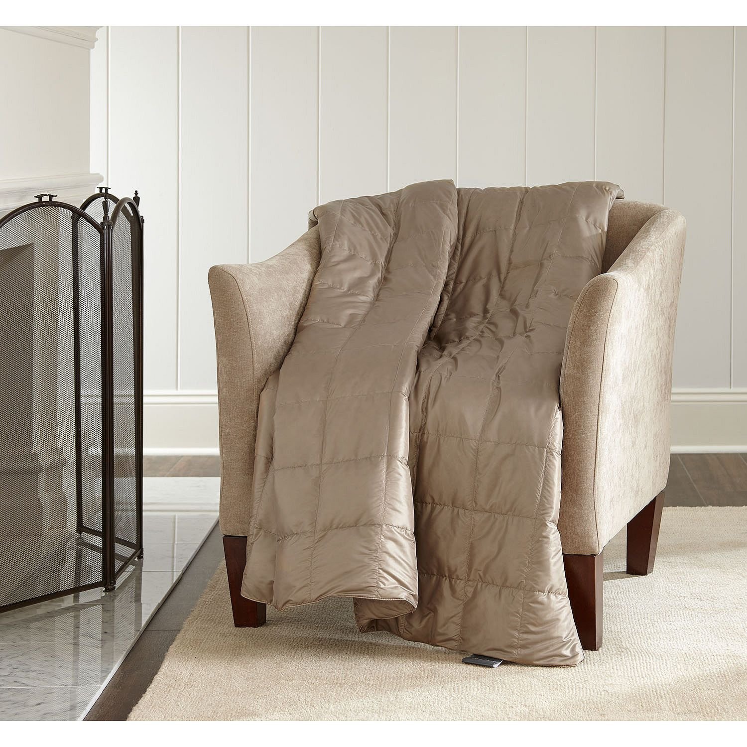 Eddie Bauer Packable Down Throw Cobblestone Desertcart Tunisia