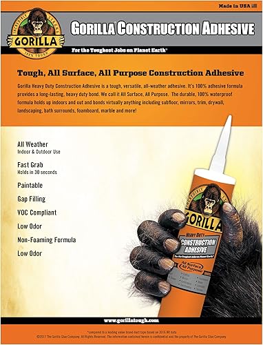 Miniatura 3 de Adhesivo de construcción Gorilla resistente, 8020001-4
