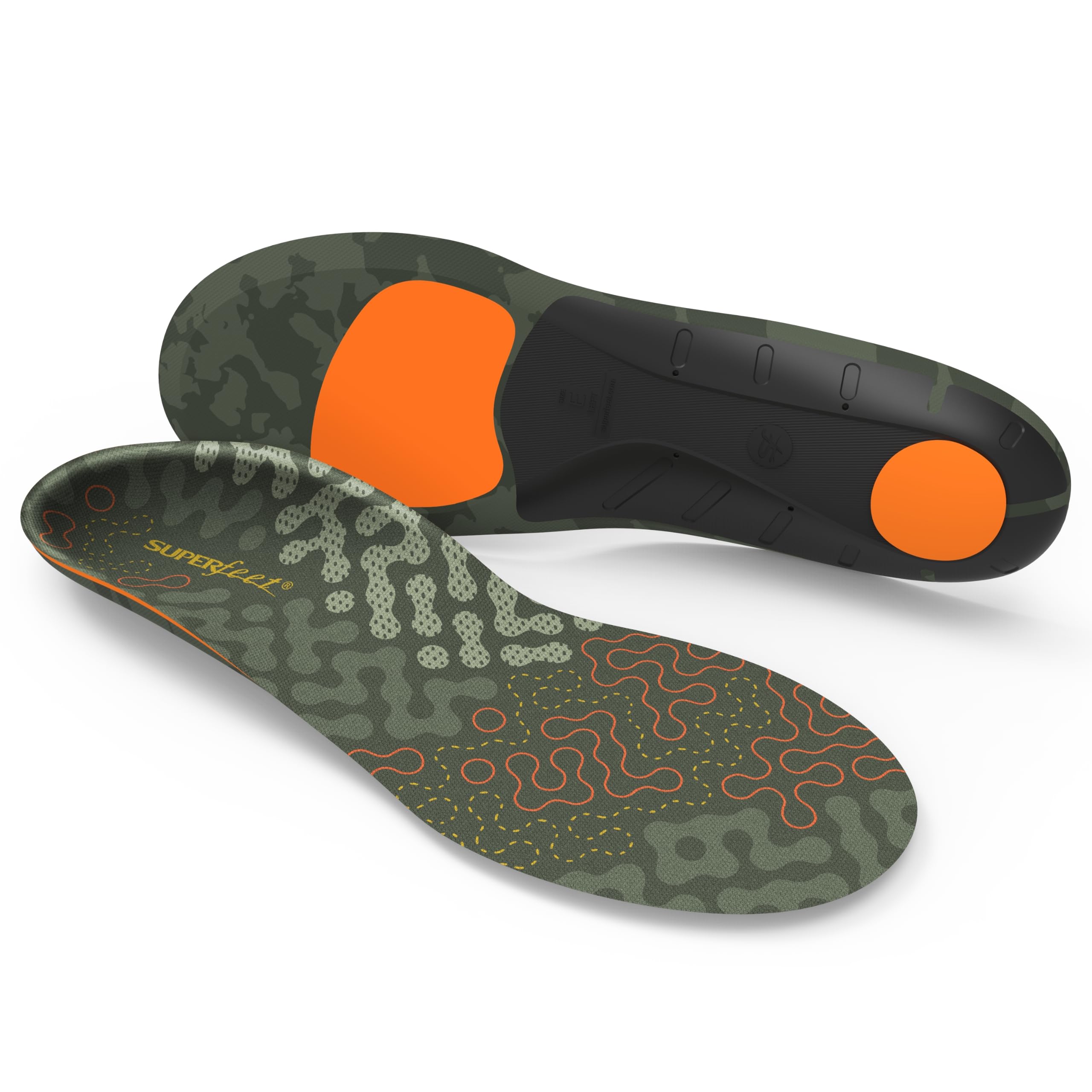 superfeet Adapt Hike MAX, Plantilla Unisex Adulto, Rifle Verde, 42 EU