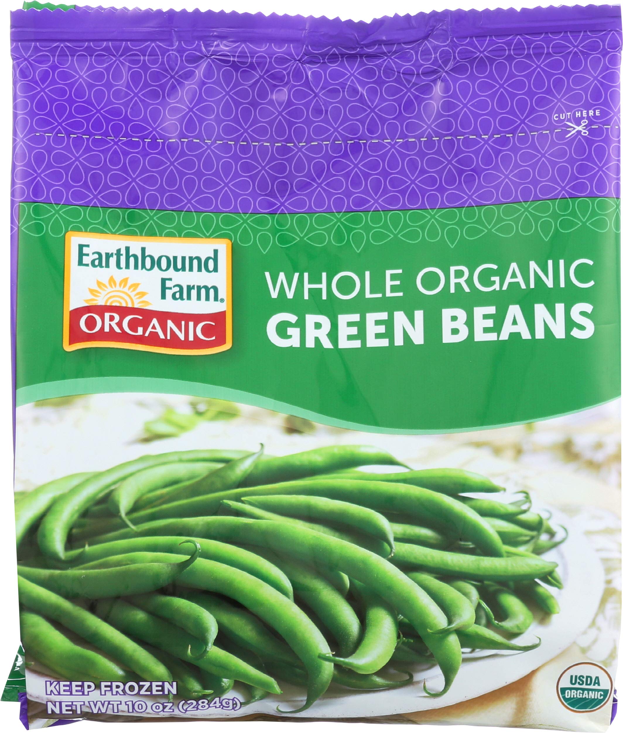 Earthbound Farms Whole Organic Green Beans, 10 Ounce (Pack of 12)